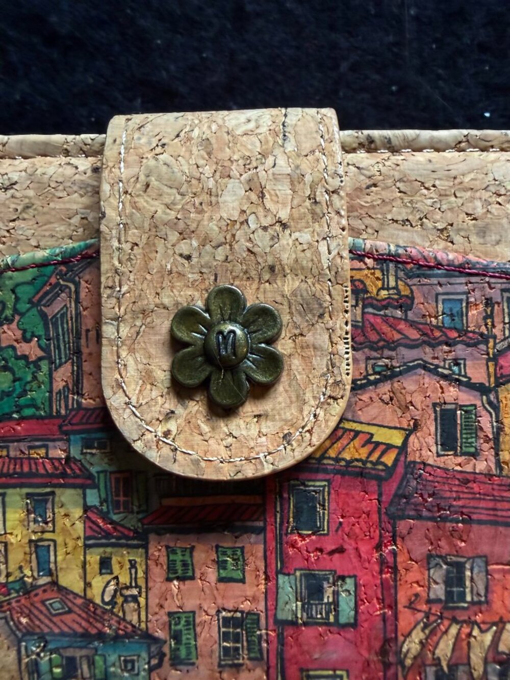 2 – Cork ‘Mediterranean’ Print Wallets - Picture 5 of 11